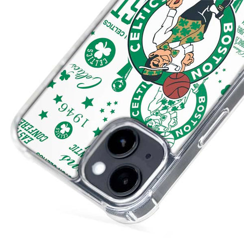 NBA Boston Celtics Historic Blast iPhone 15 MagSafe Case